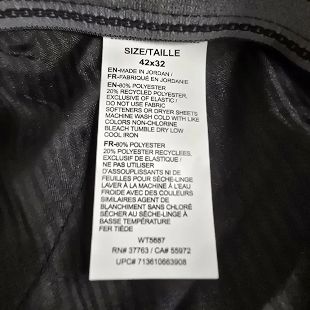 Ben Hogan Performance Golf Pants‎ Mens 42x32 Black Stretch Moisture Wicking
